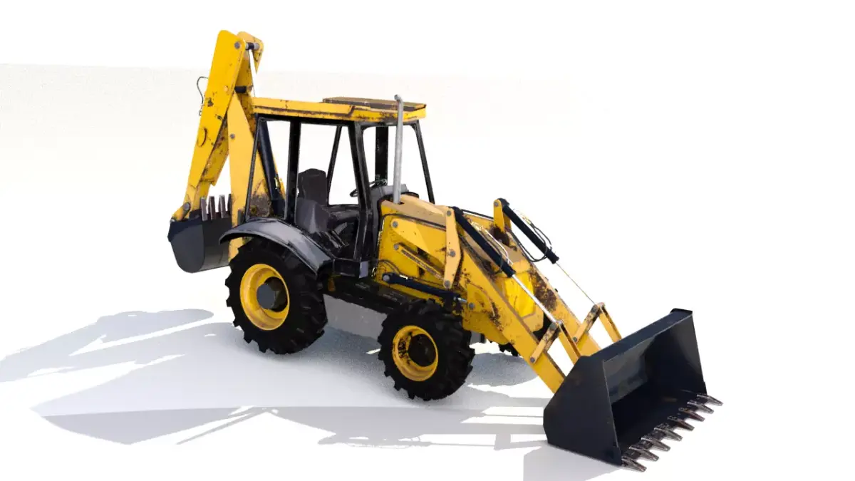 JCB Digger 3D model