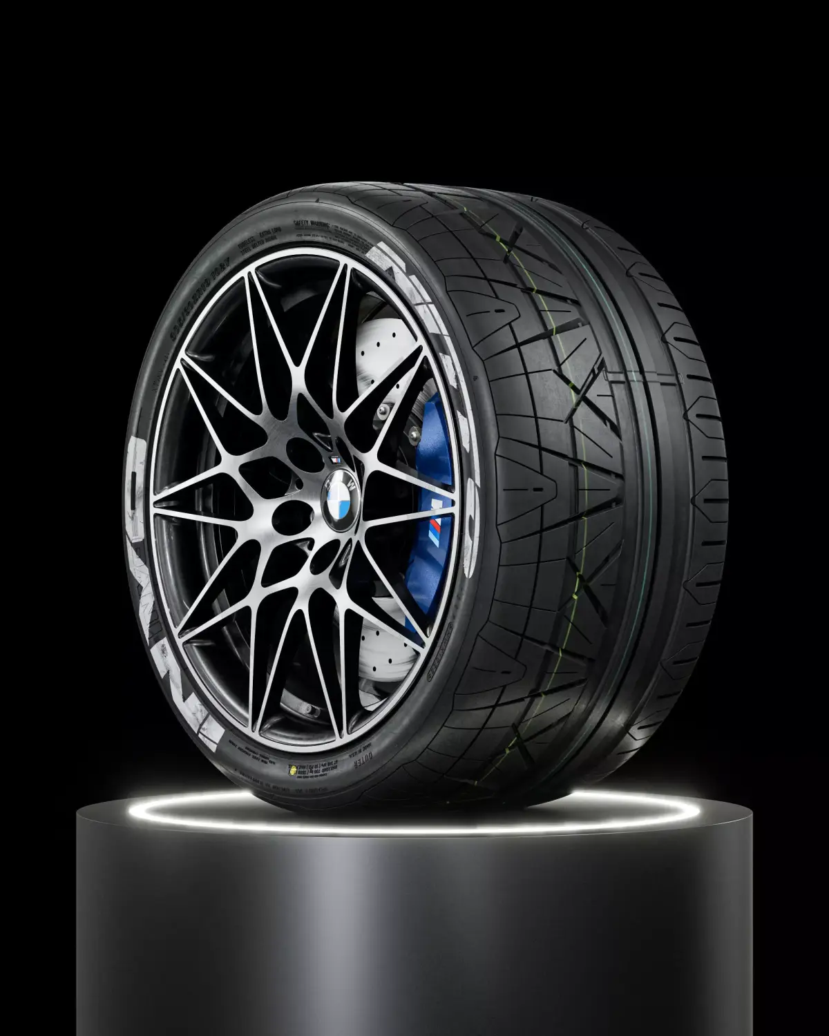 Nitto Invo 305 30 ZR19 Painted 3D model
