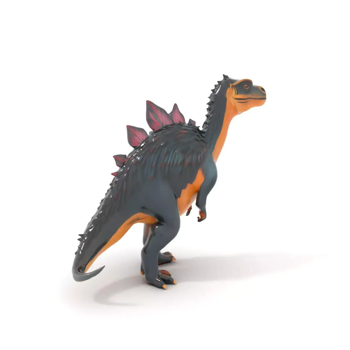 Spiky Dinosaur model pack Low-poly 3D model