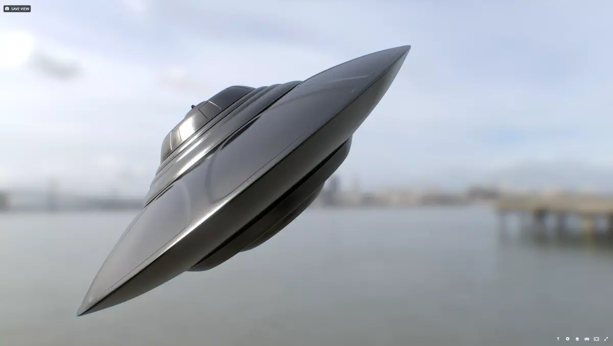Flying saucer v2 - 3D printing 3D print model purchase