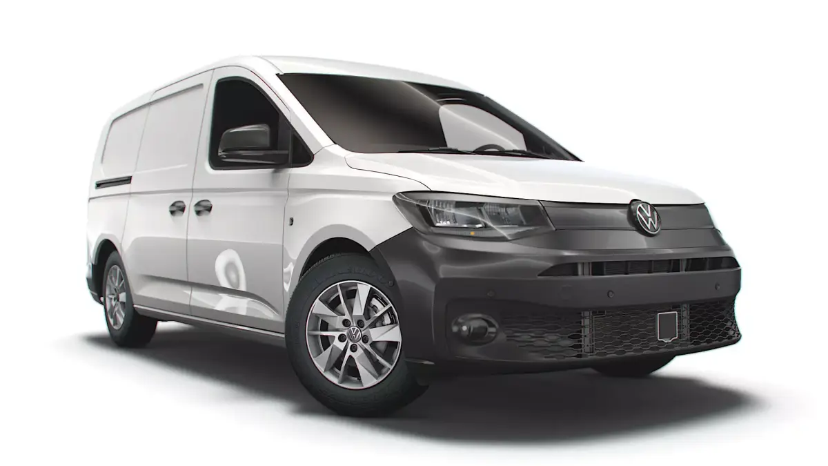 Volkswagen Caddy Commerce Van Maxi 2021 3D model