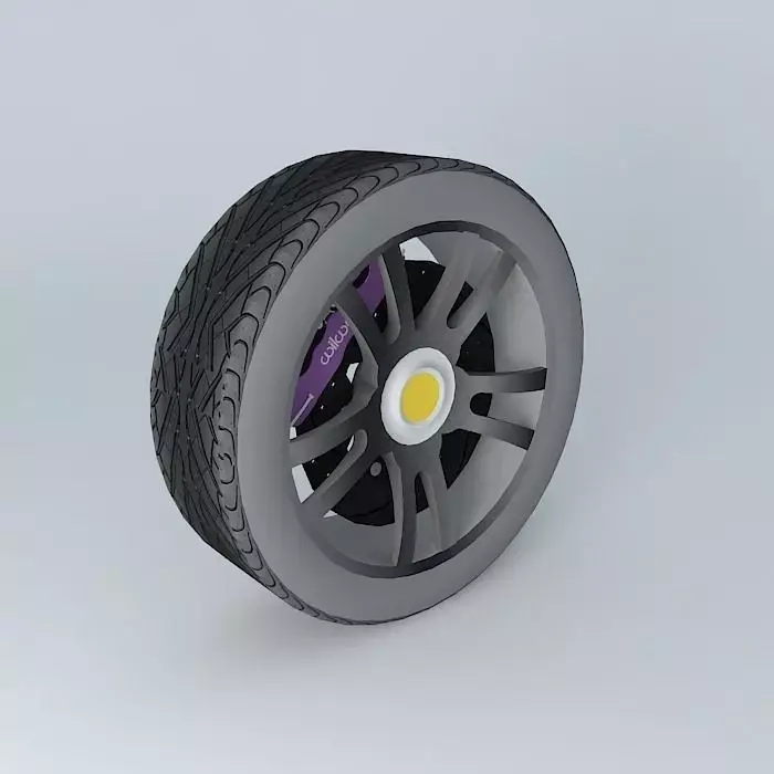 NEG sport wheel Free 3D model