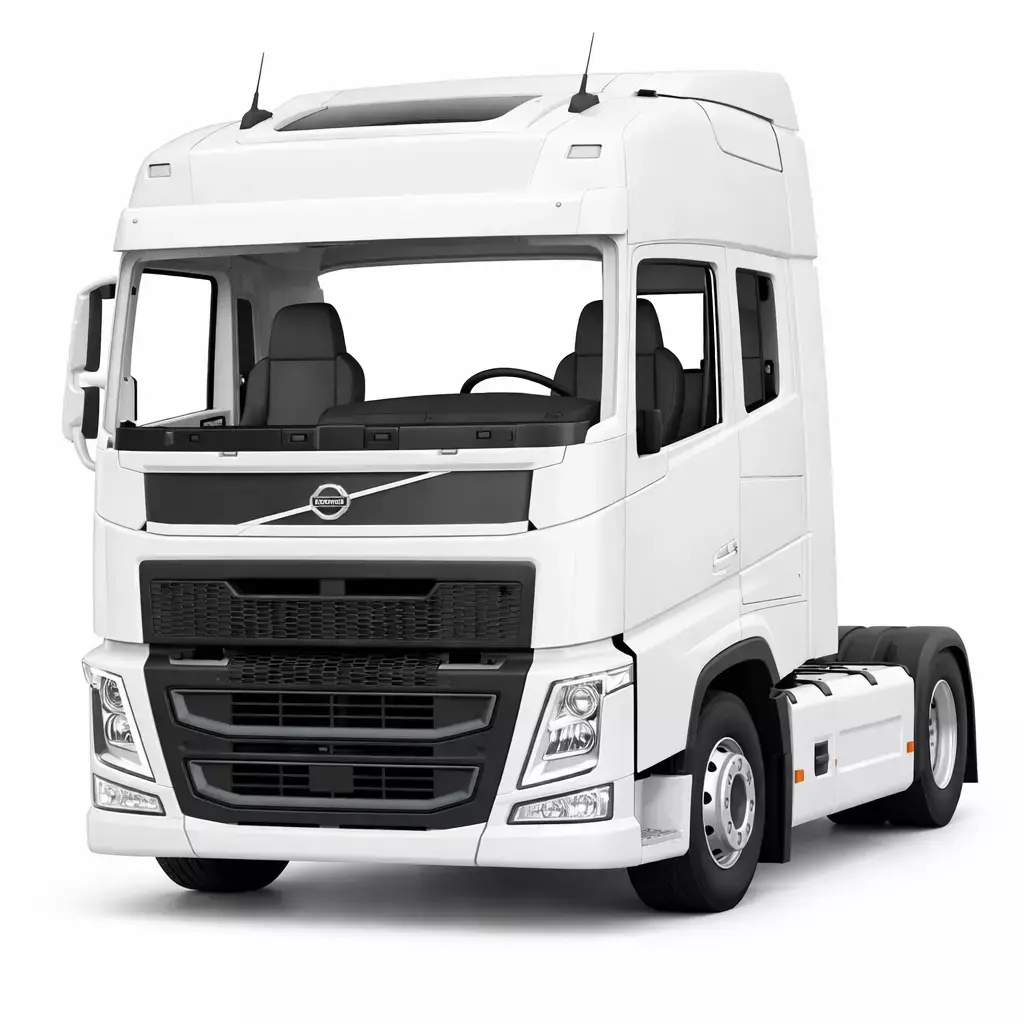 Volvo FH Semi Truck Transport Vehicle Model 3D model