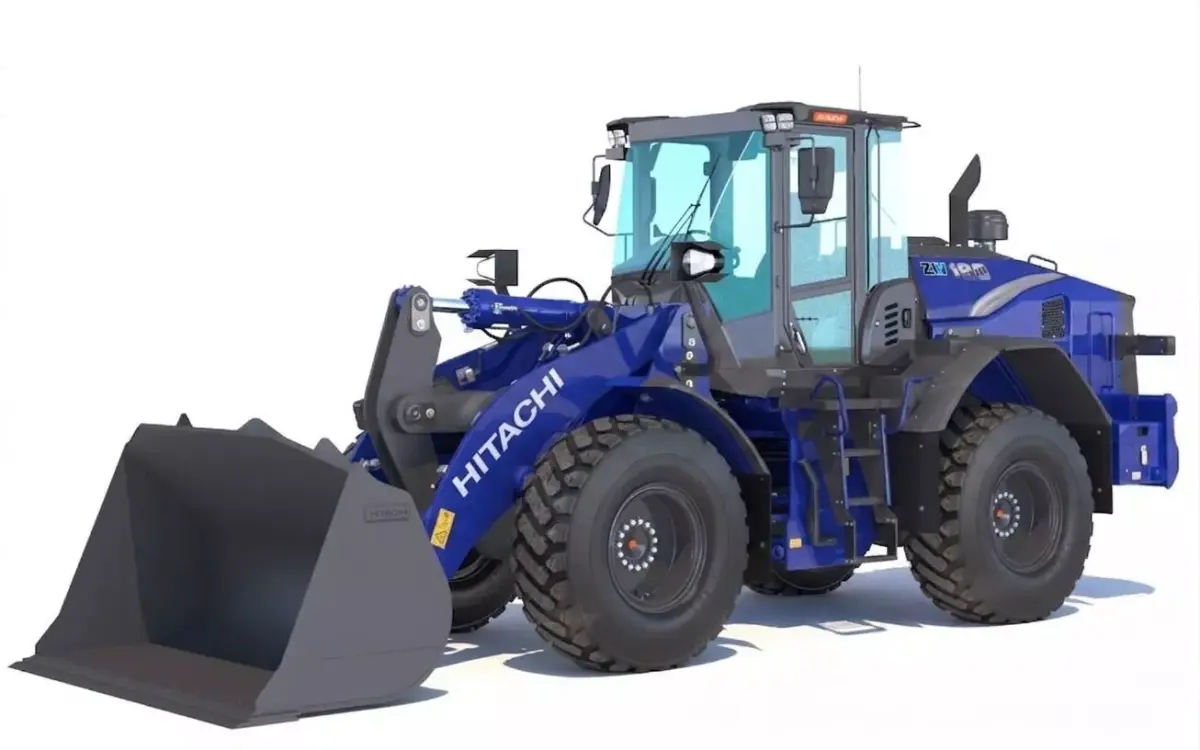 Hitachi ZW180 Wheel Loader 3D model