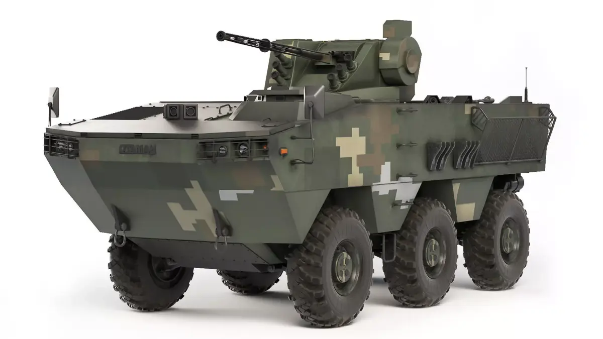 BTR Otaman-3 2019 3D model