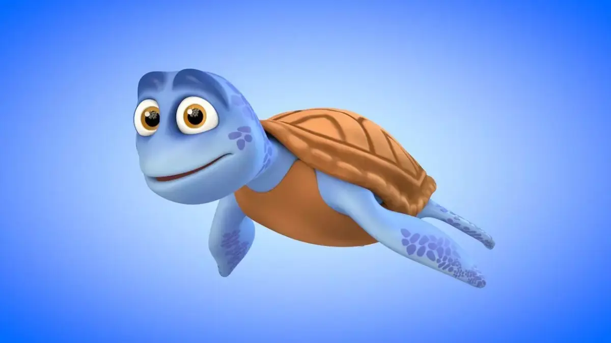 Turtle - Caretta Caretta Low-poly 3D model
