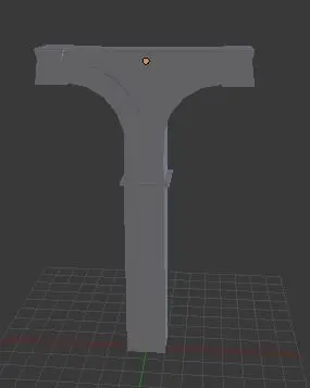 arcade column with light Free 3D model