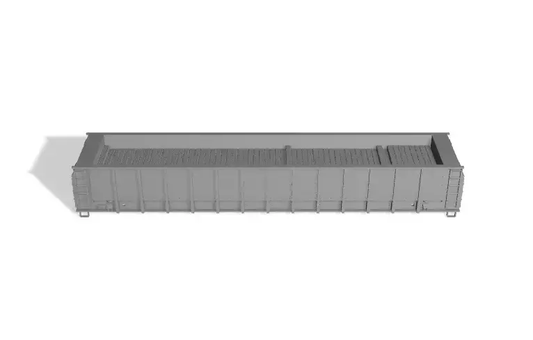 HO NS M-271s M-272s MOW Crosstie Gondola Crosstie Load Pack 3D print model