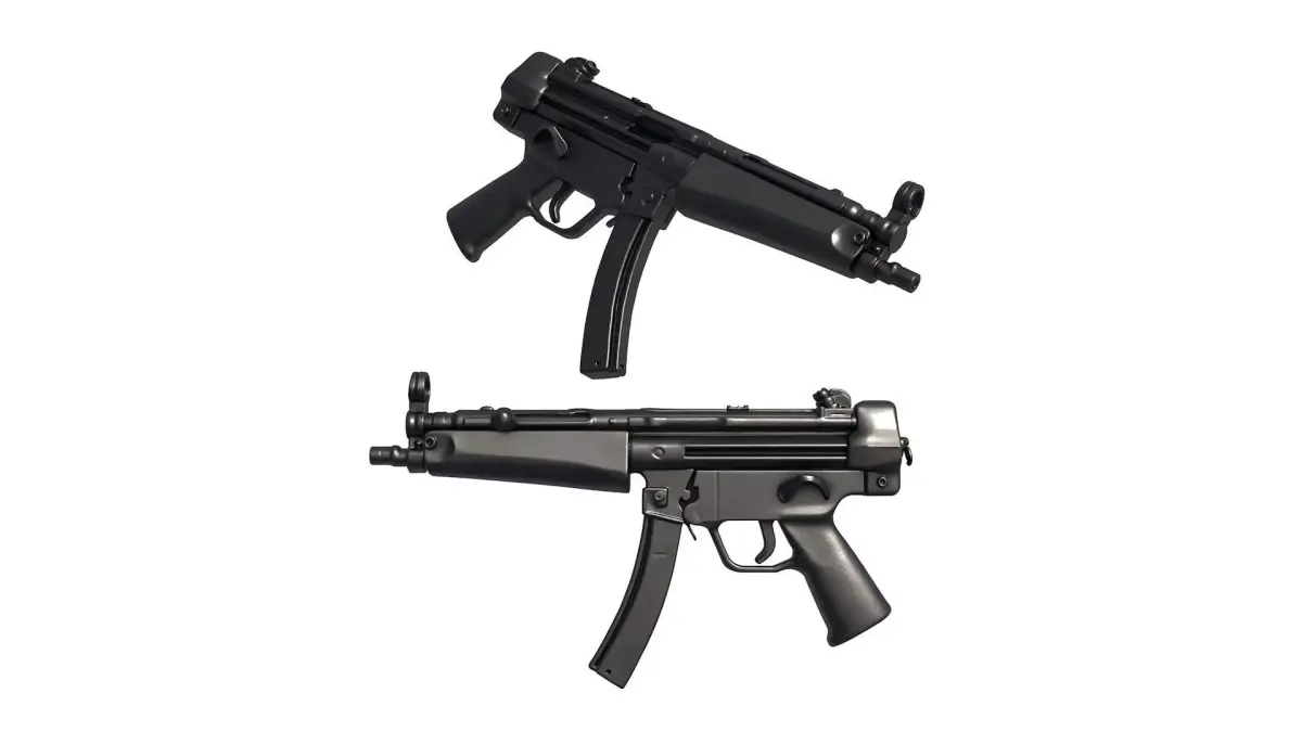 Heckler -  Koch SP5  3D print model