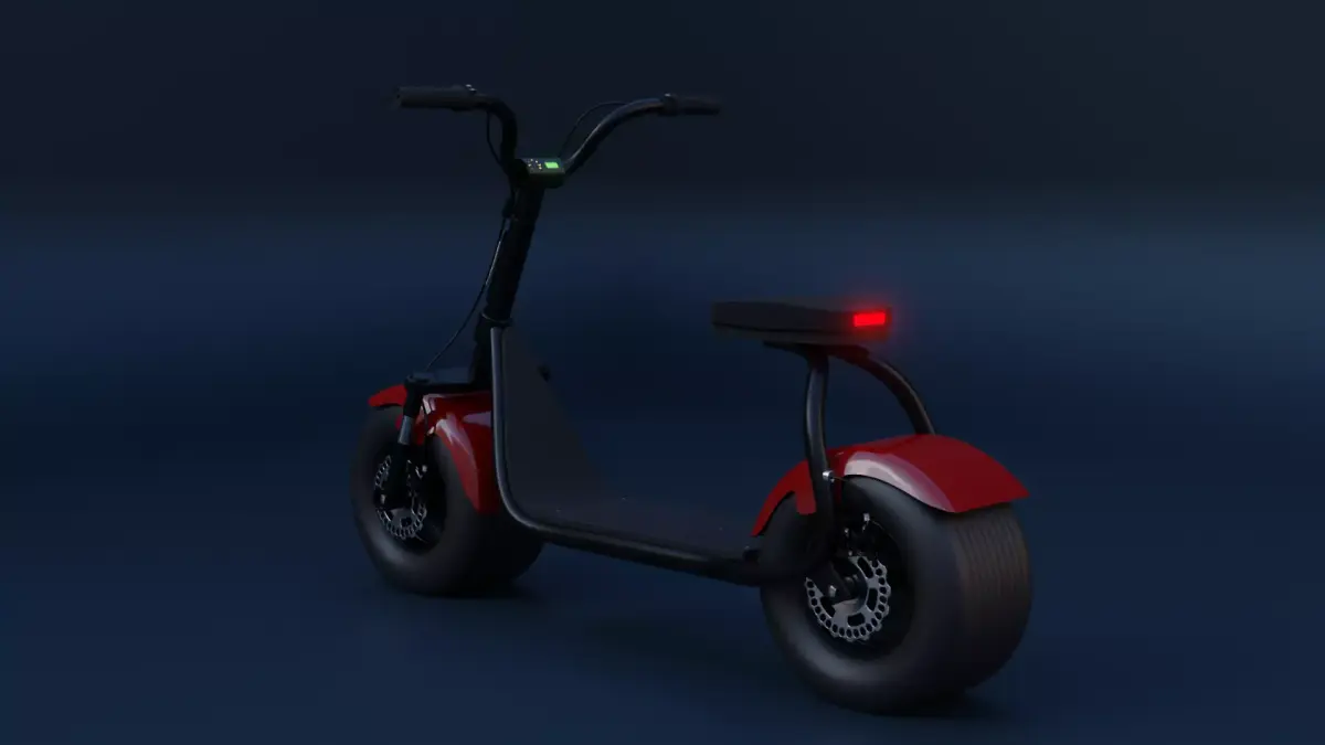 Electrical Scooter 3D model