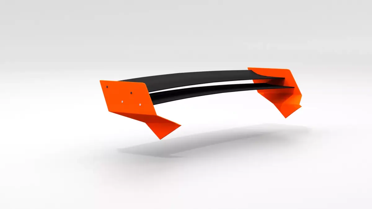 HatchBack Spoilers Free 3D model