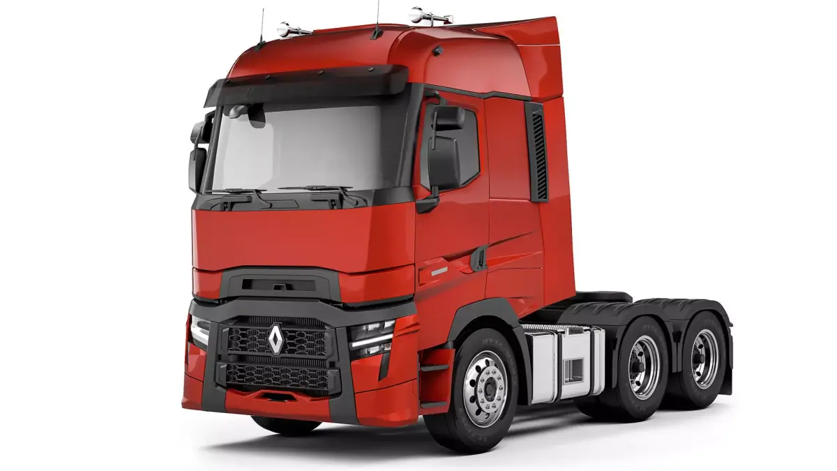Renault T520 6x2 2022 3D model