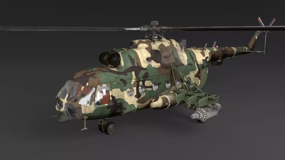Rescue helicopter Low-poly 3D model buy