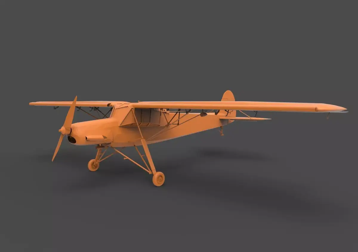 Fieseler Fi 156 Storch 3D print model