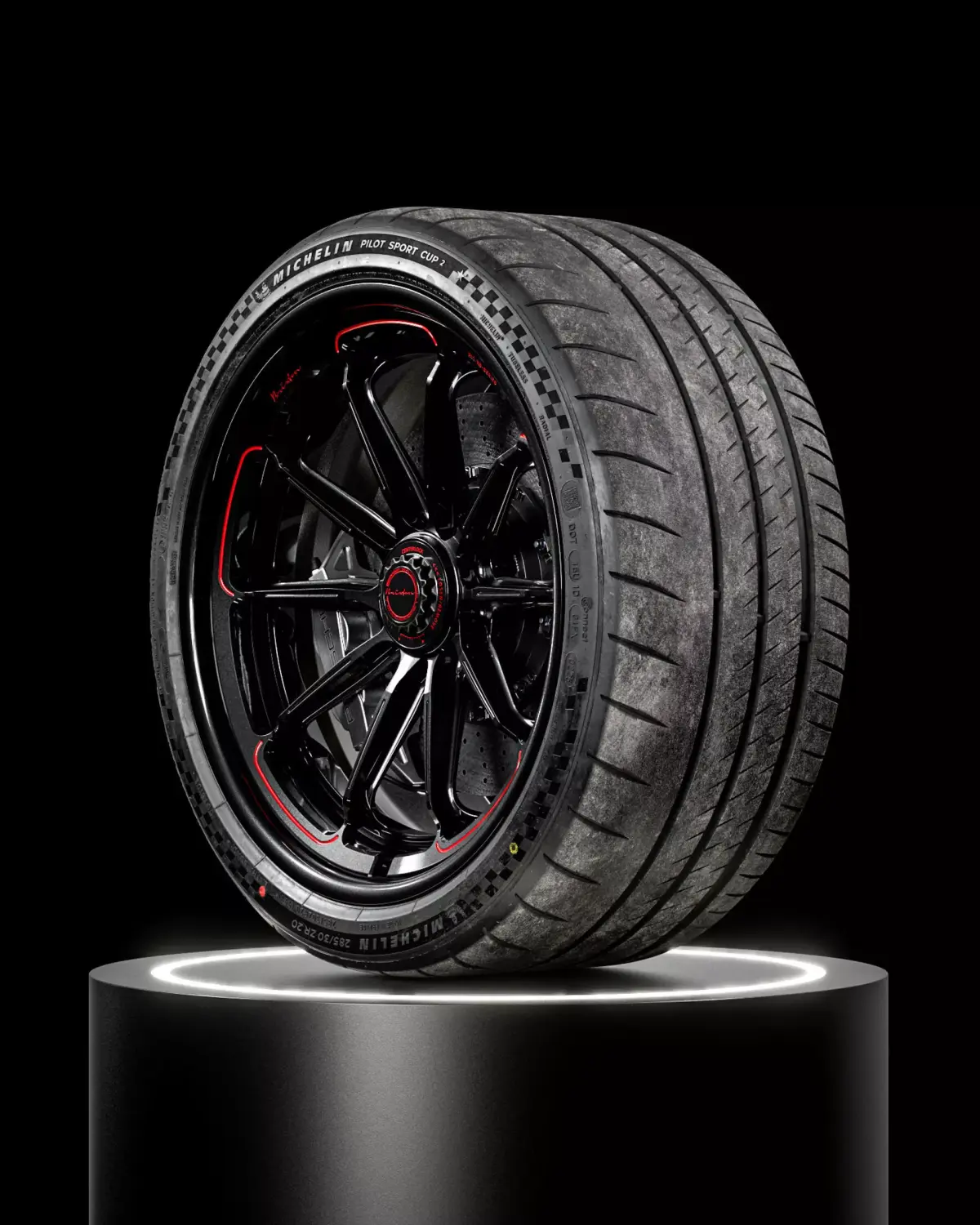 MICHELIN Pilot Sport CUP 2 285 30 ZR20 3D model