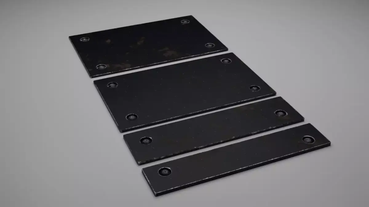 F16 Growth Panels Covers 3D model