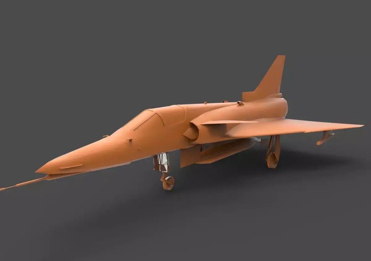 IAI Kfir 3D print model