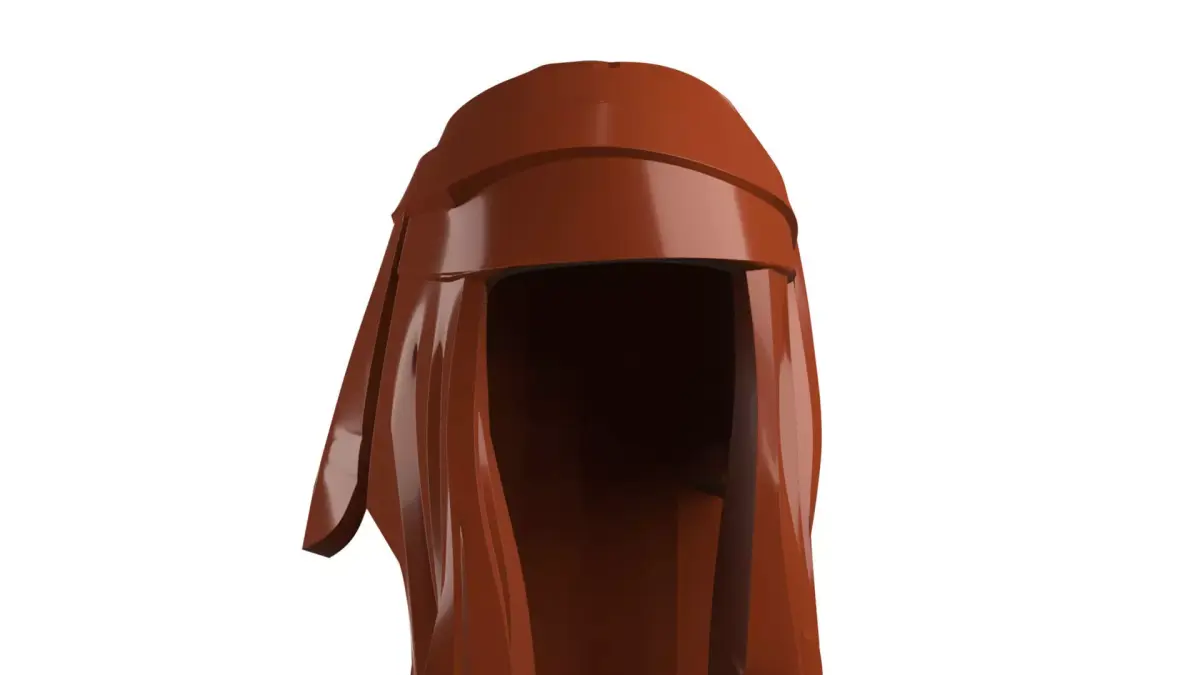 Custom3Dprint Minifigure Accessory - Minifigure Hair S2 - 030 3D print model