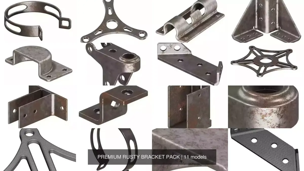 PREMIUM RUSTY BRACKET PACK purchase