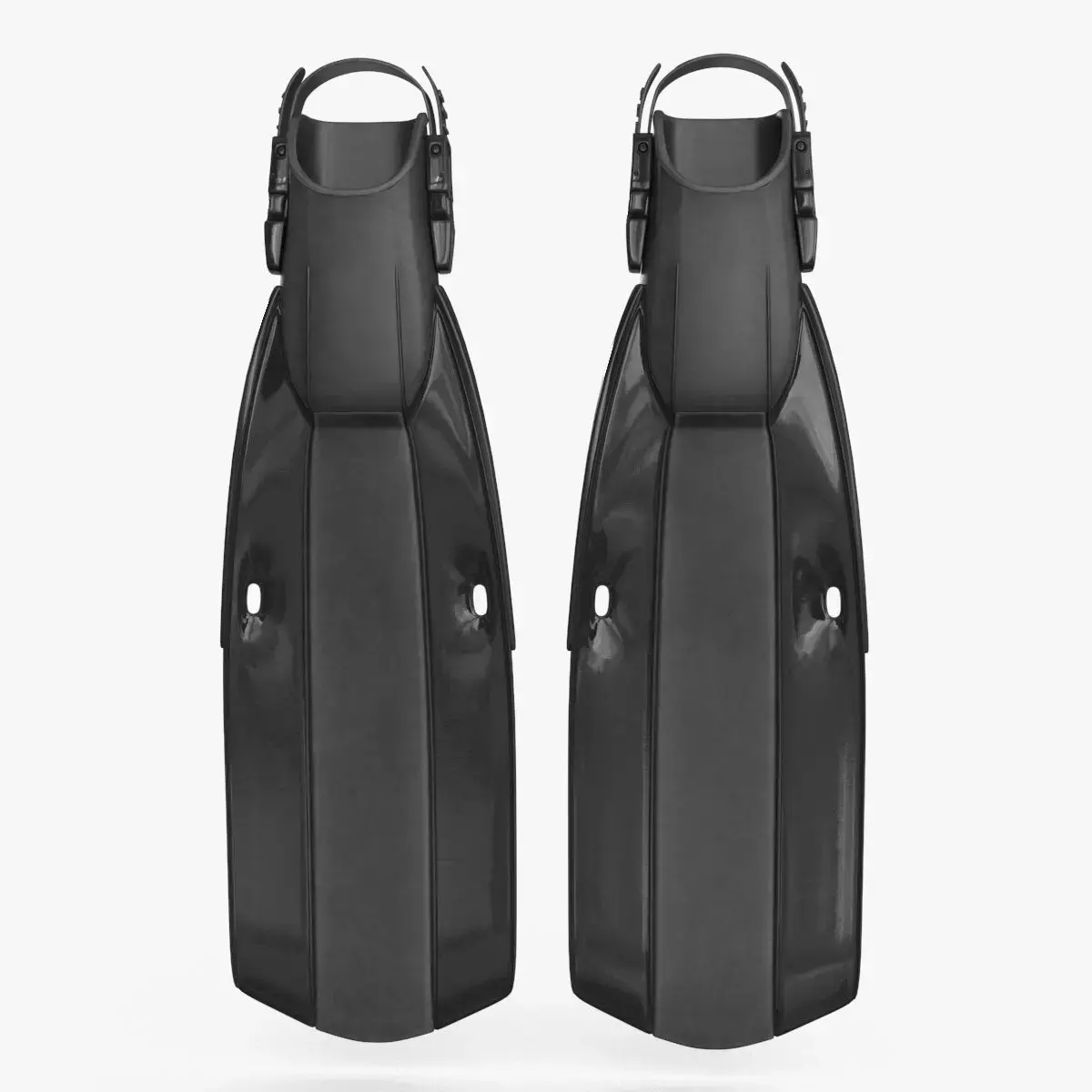 Swim Fins Low-poly 3D model