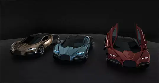 Bugatti Tourbillon Hypercar 3D model