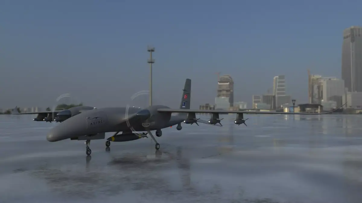 AKINCI Tiha - BAYRAKTAR UAV 3D model