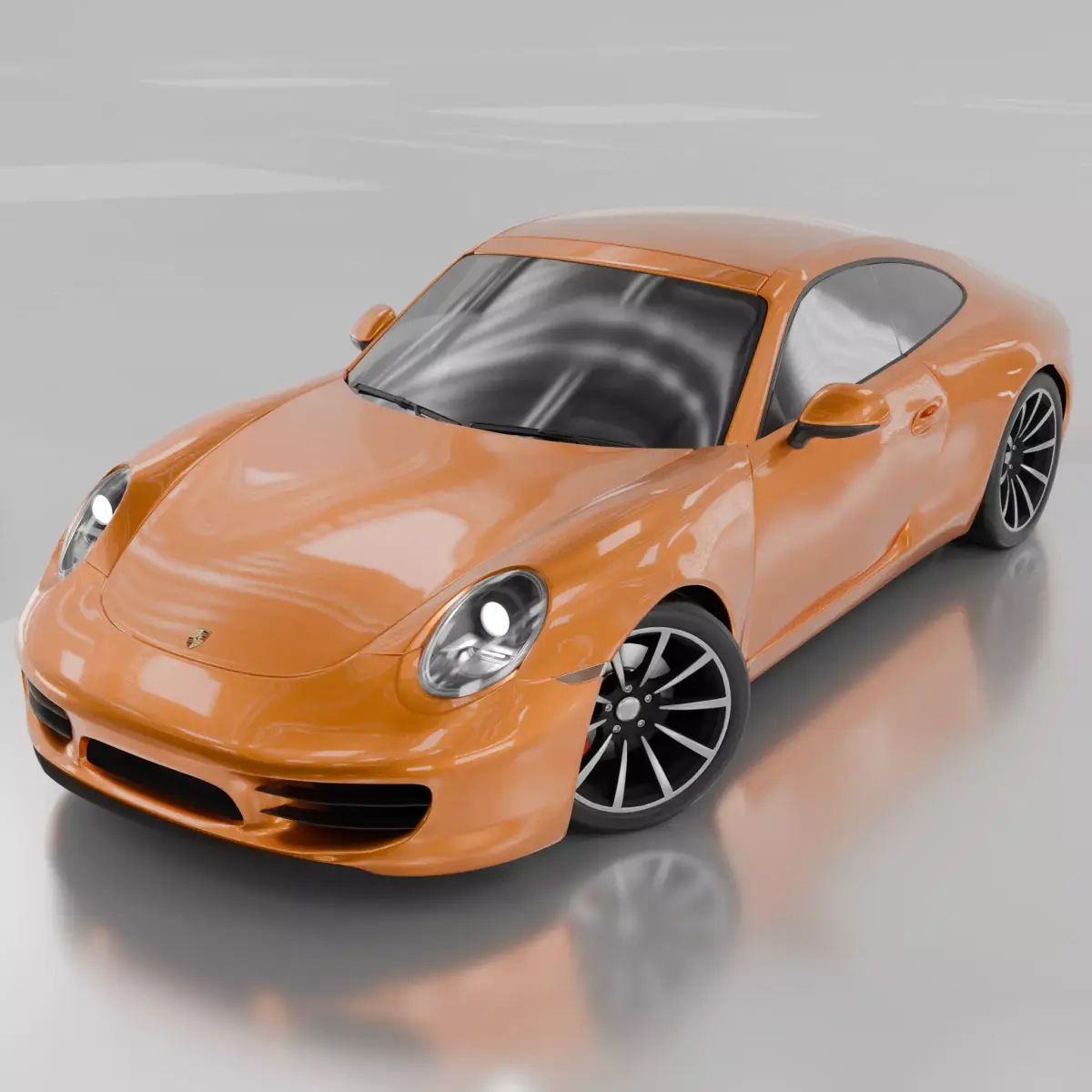 Porsche 911 Carrera Car Free 3D model