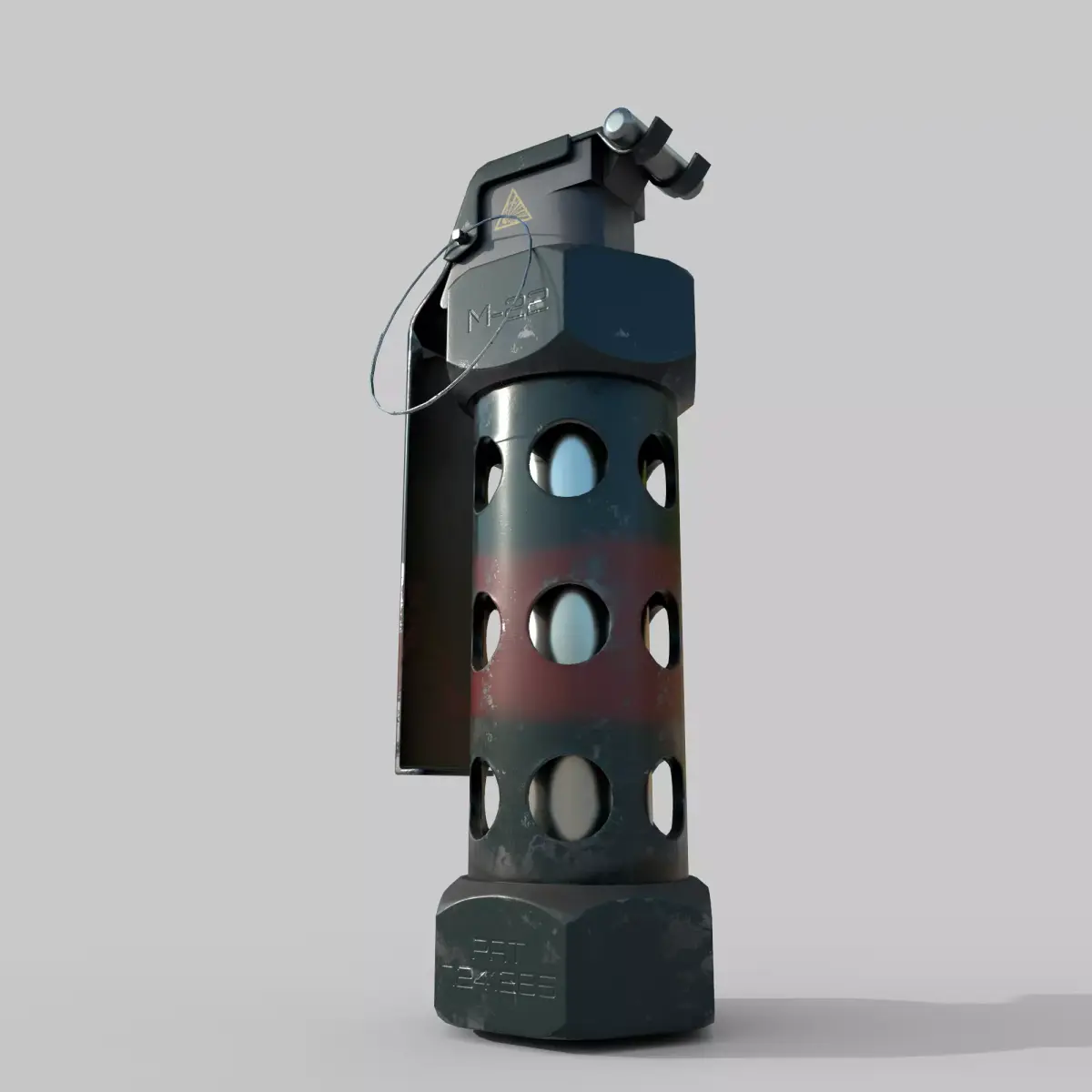 Grenade M 84 Low-poly 3D model