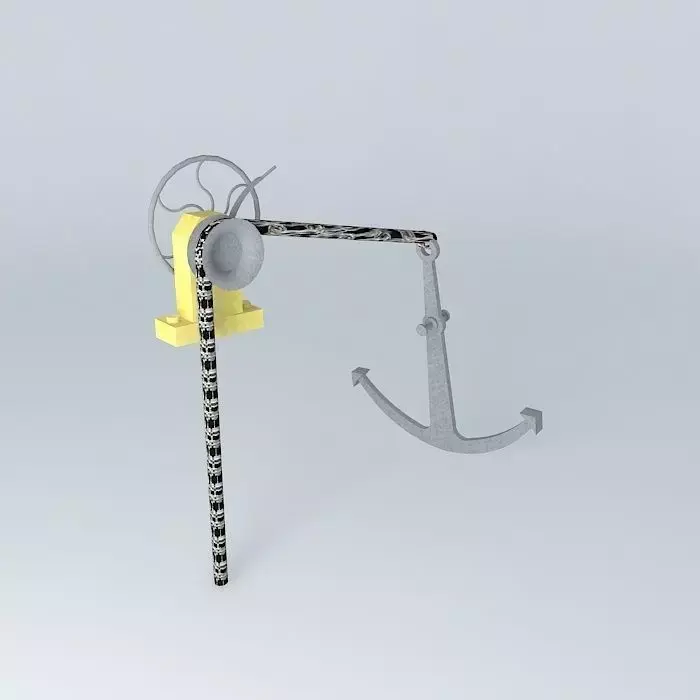 ARGONAUTIX marine details anchor windlass 3D model