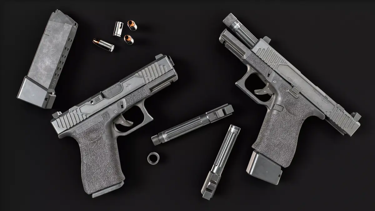 TRIARC Systems Glock 19 9mm Handgun Low-poly 3D model