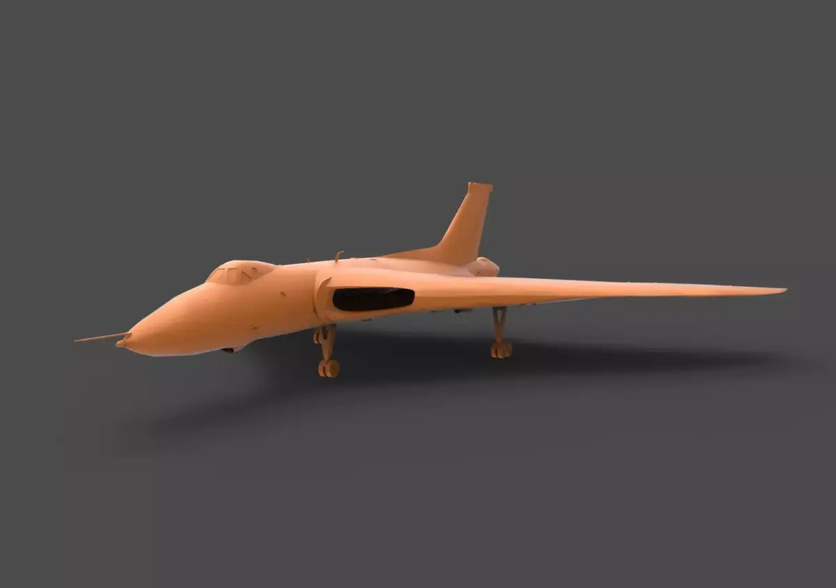 Avro Vulcan 3D print model