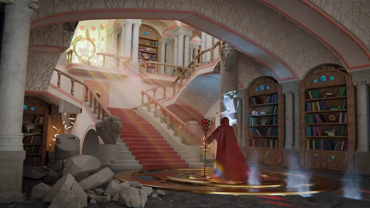  scene magic library 3D model