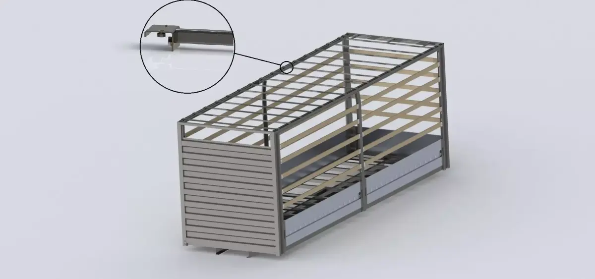 Tarpaulin system  3D model
