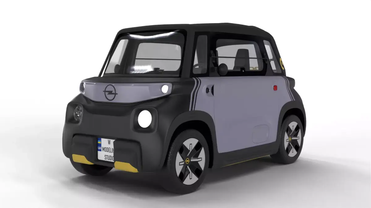 Opel Rocks E 2020 3d model 3D model