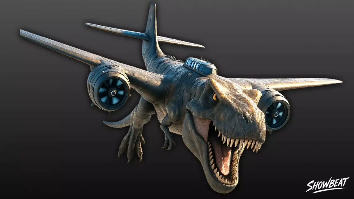 Nuclearo Dinossauro - Italian Brainrot Low-poly 3D model