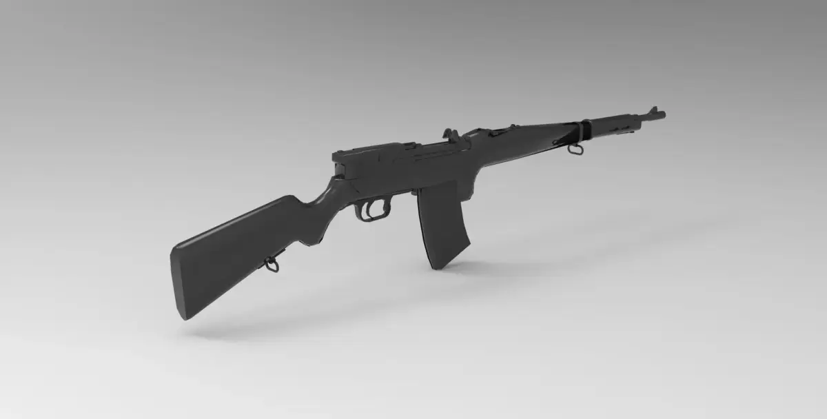Mauser Selbstlader M1916 3D model