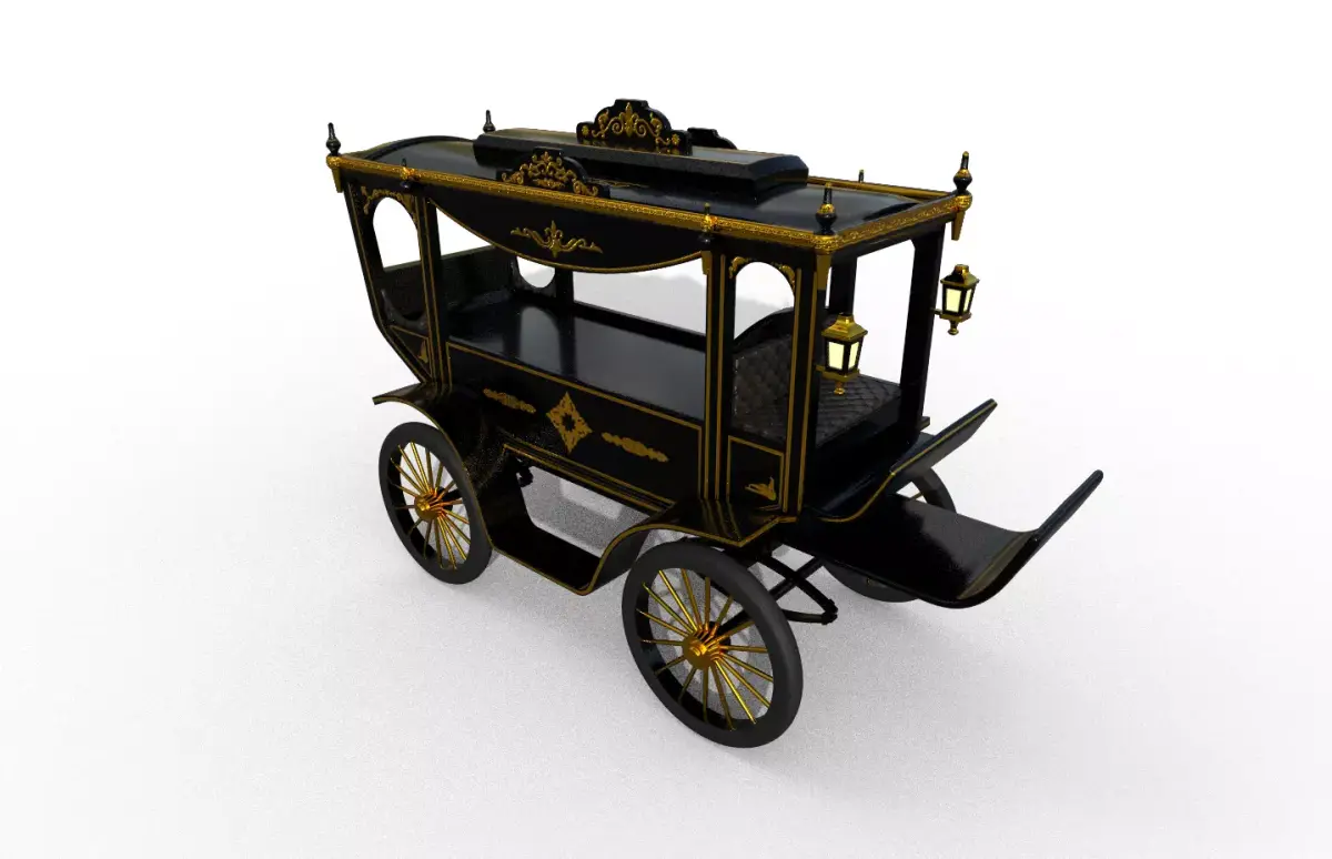 Hearse 3D model