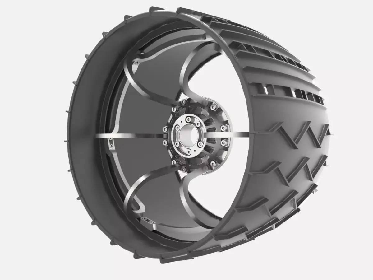Wheel Nasa Curiosity  3D model