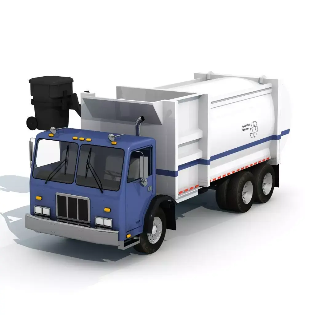 Garbage Truck 3D model
