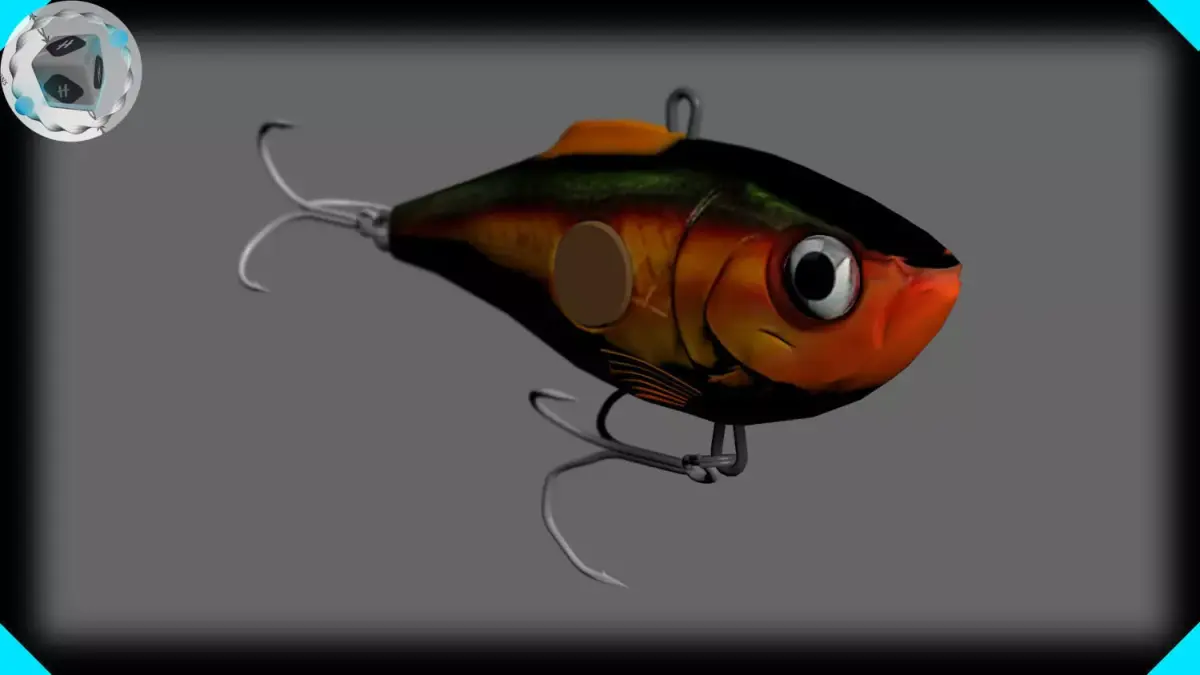 clack and rap  Rapala Crank bait 3D model