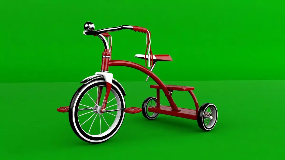 Kids Tricycle 3D model