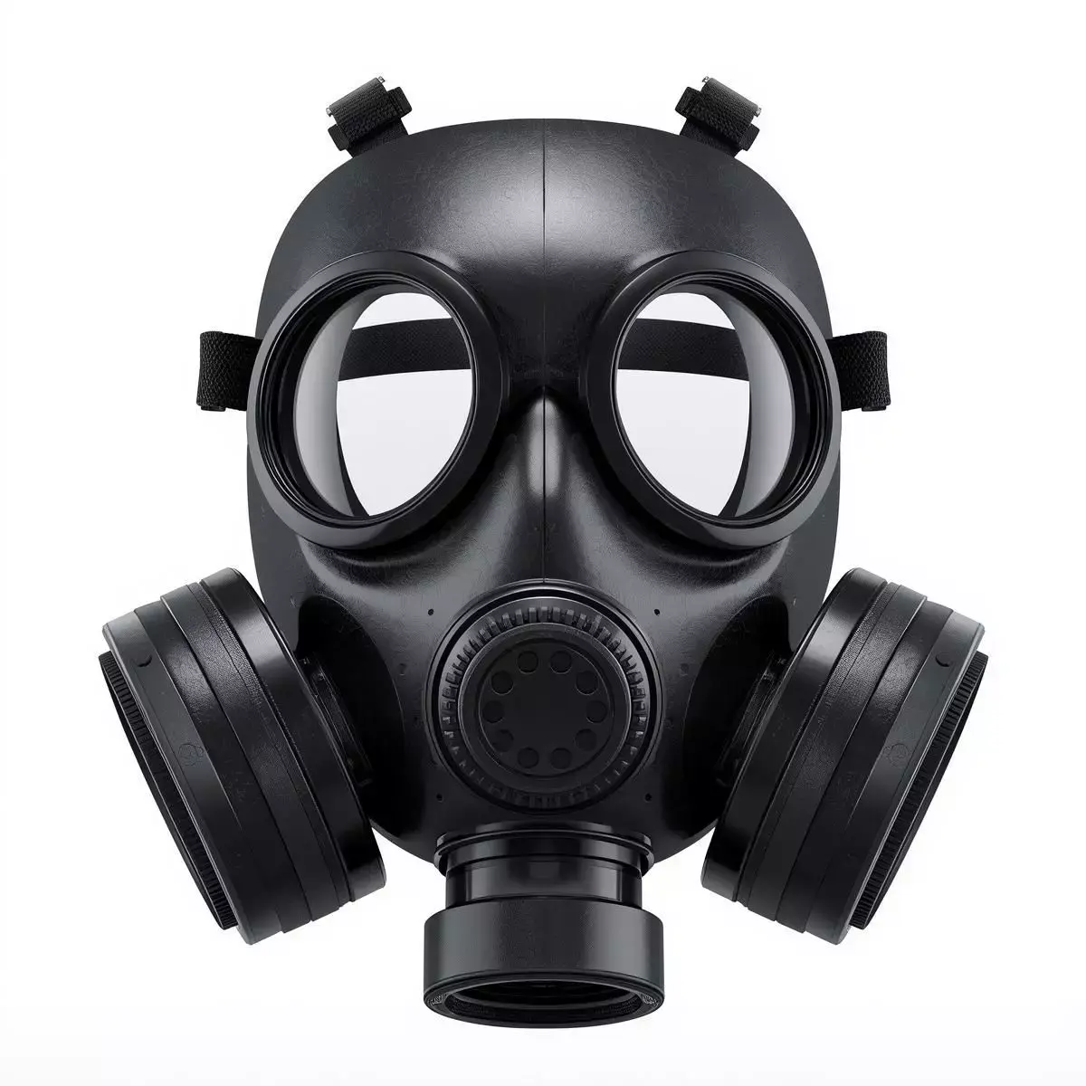 Classic Military Gas Mask 3D Model Realistic Survival Gear Low-poly 3D model purchase