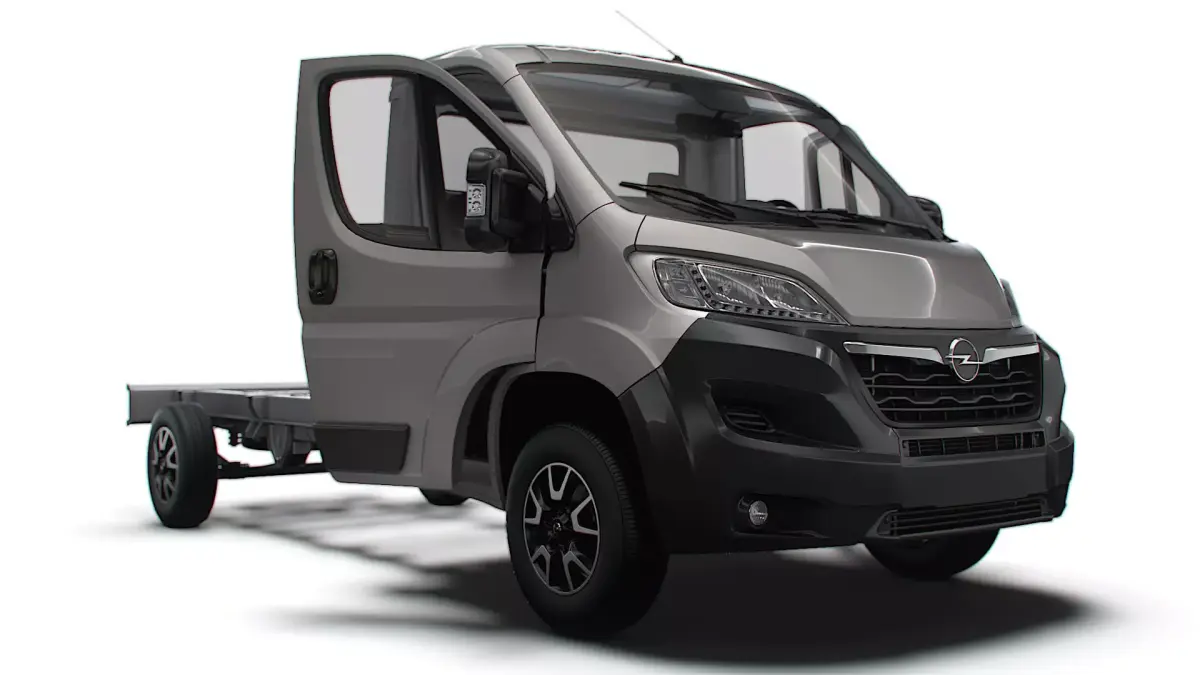 Opel Movano Chassis Truck SCab 4035WB HQInterior 2023 3D model