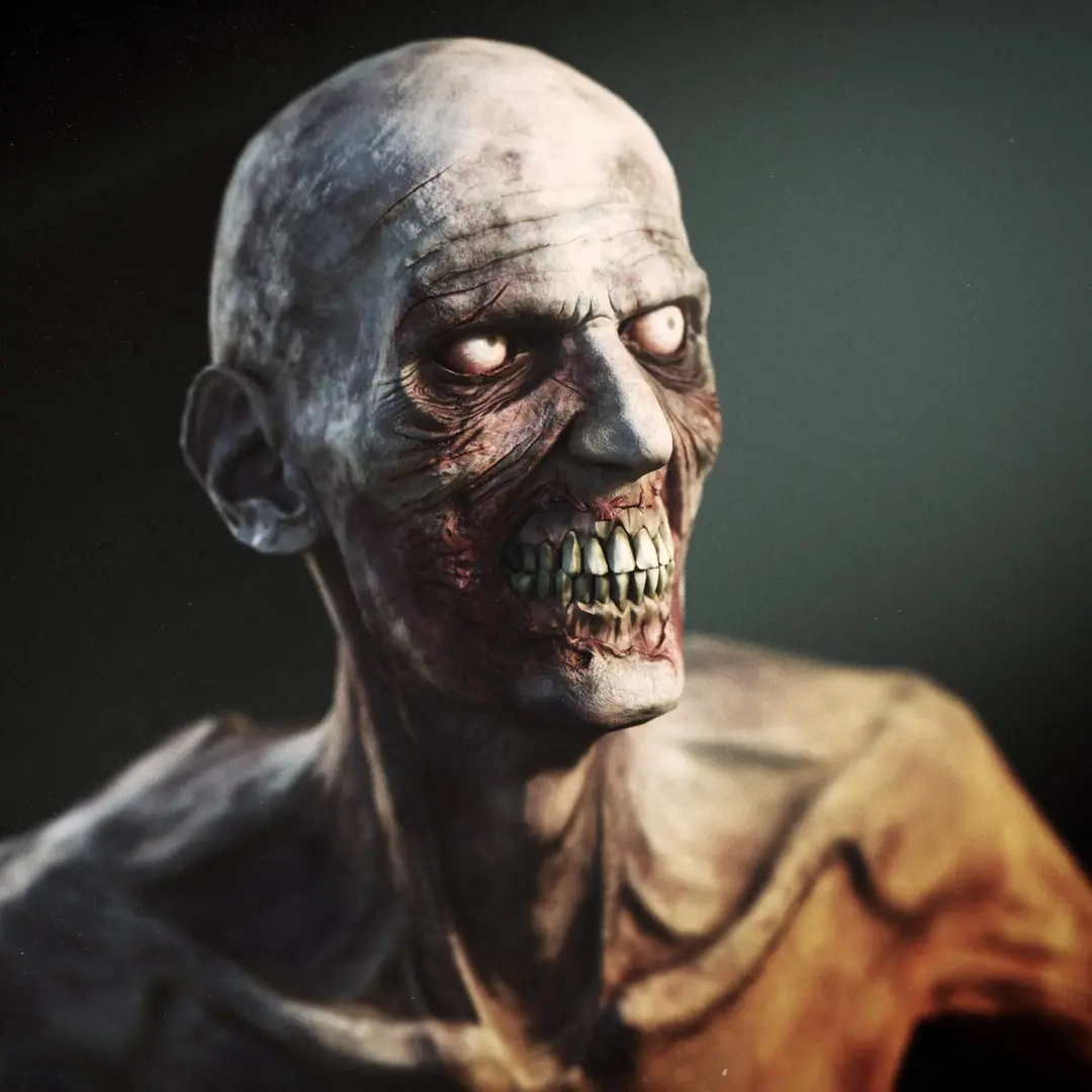 Zombie - Game Character 3D model