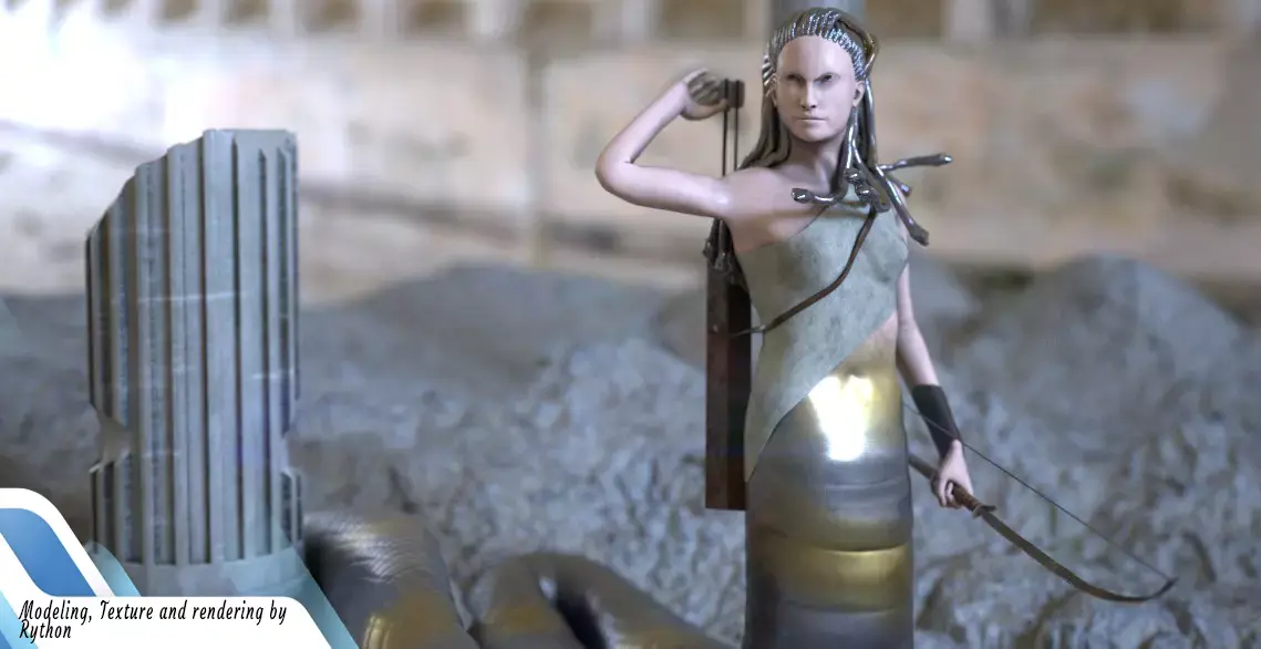 Medusa Amiibo Free 3D print model