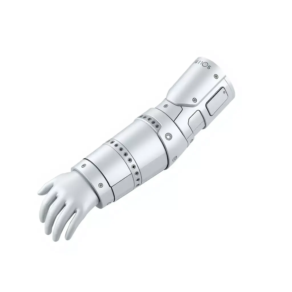 Futuristic Bionic Prosthetic Arm Low-poly 3D model