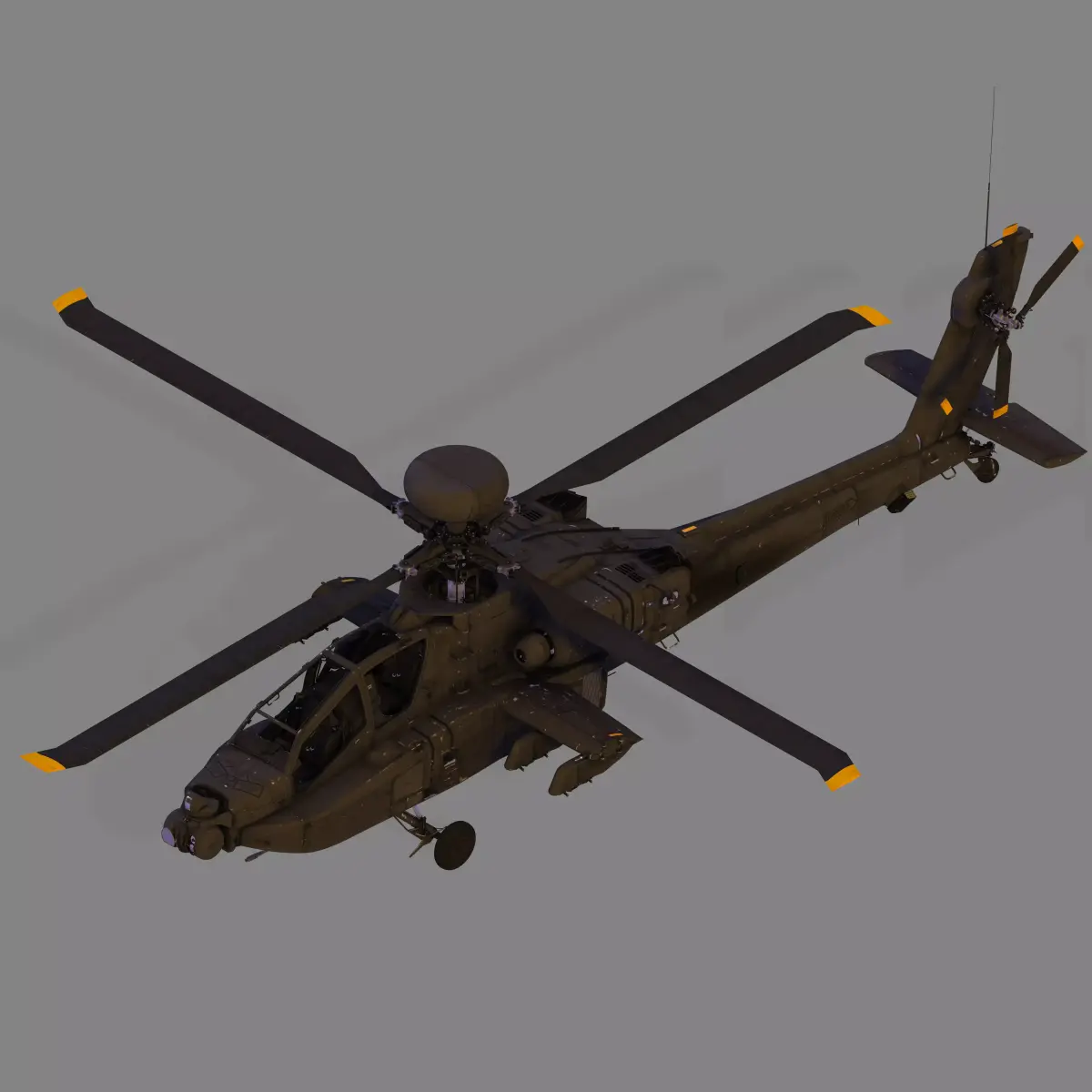 AH-64D 3D model