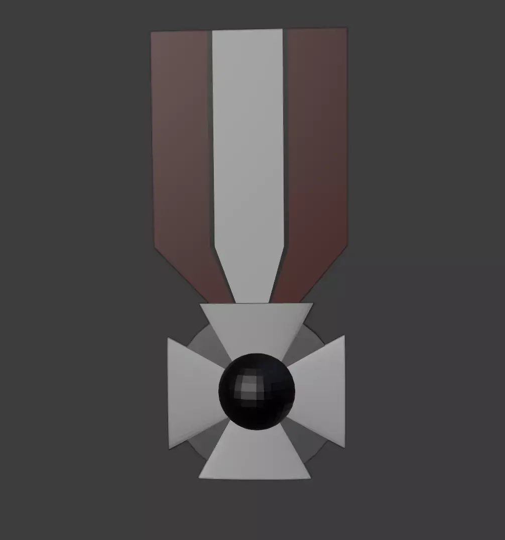 Basic Medal Free 3D model
