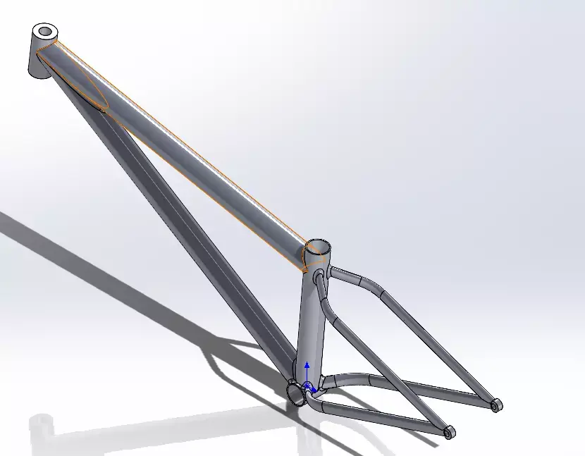 Bmx Bike Frame 3D model