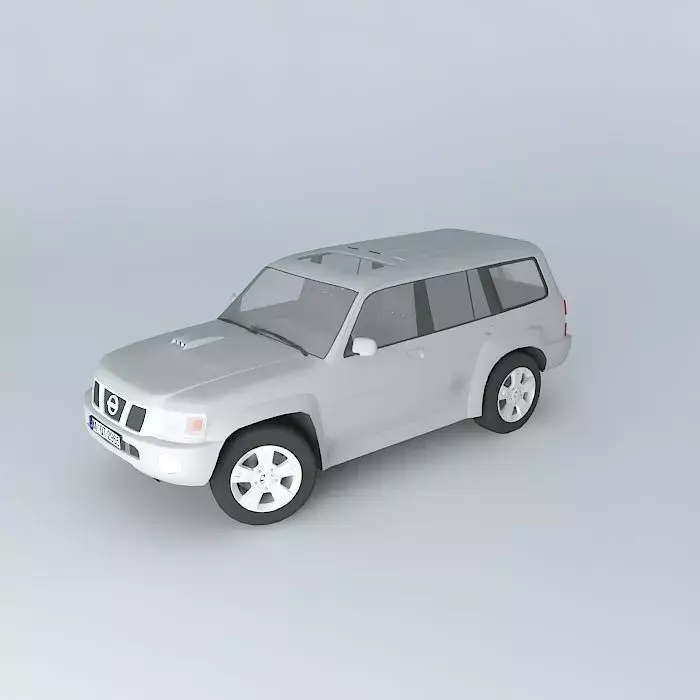 Nissan Patrol LE 3.0 dCi Free 3D model